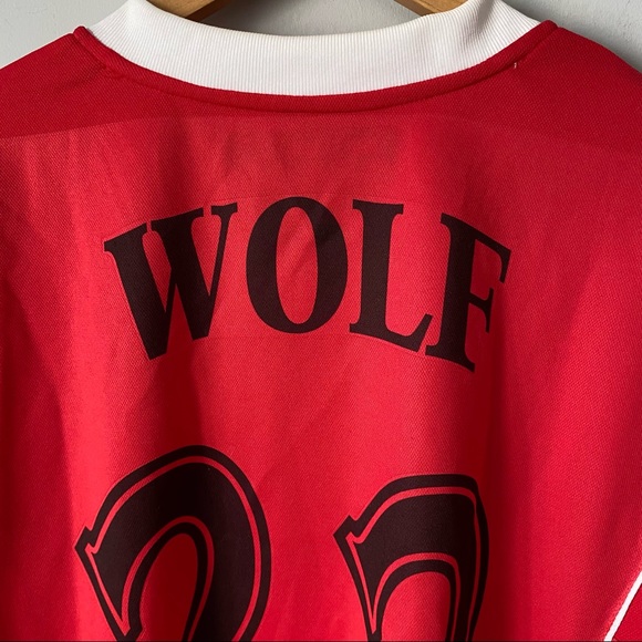 men’s smash bros red soccer jersey - medium - Picture 6 of 13